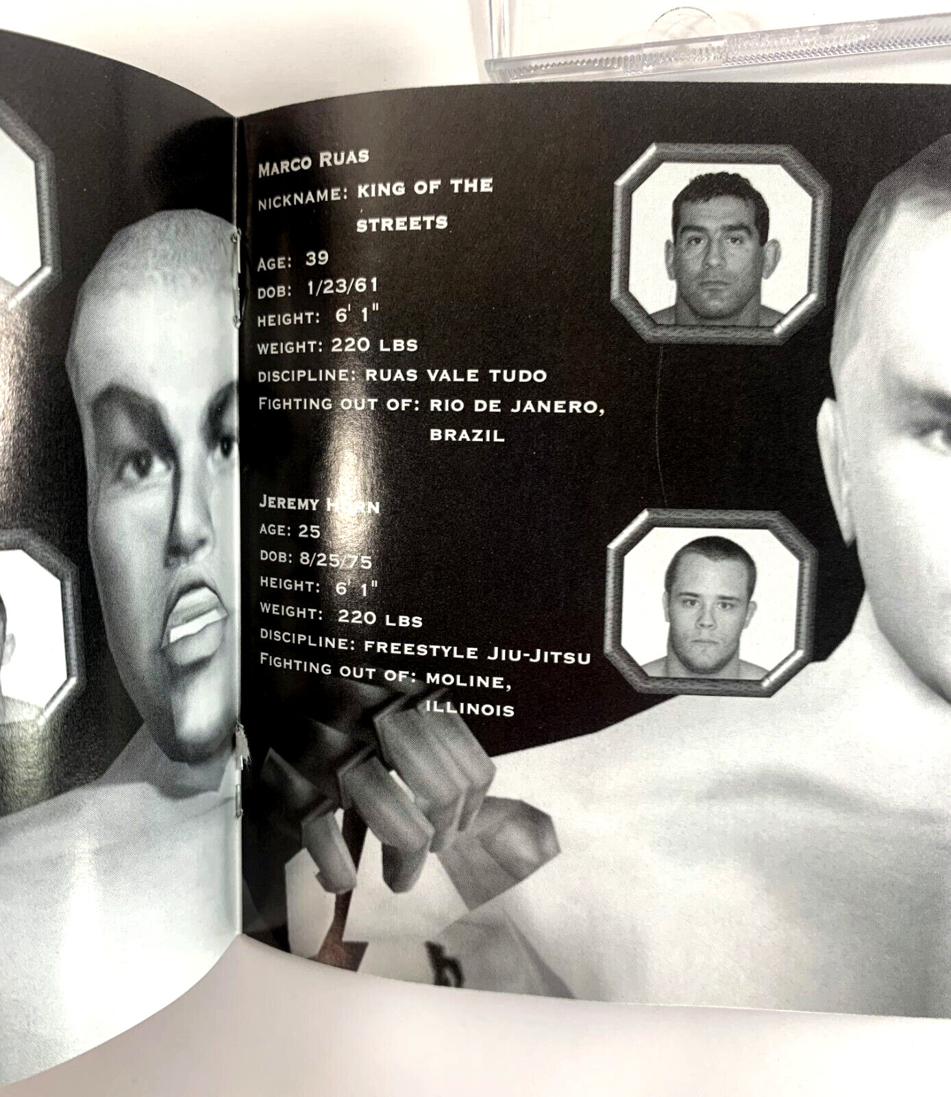 Ultimate Fighting Championship (Sega Dreamcast, 2000) Game Case Manual - Tested