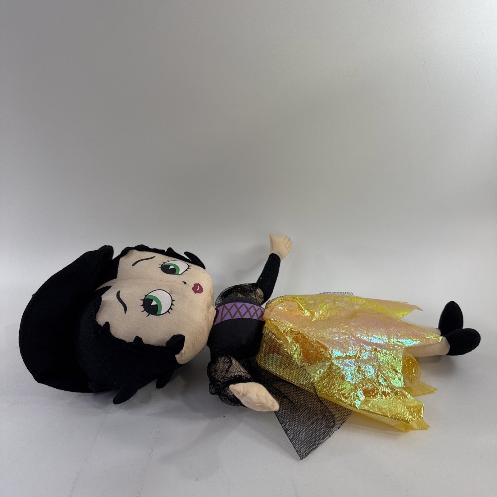 Betty Boop Collection 2005 16.5" Betty Boop Halloween Witch Plush with Tags