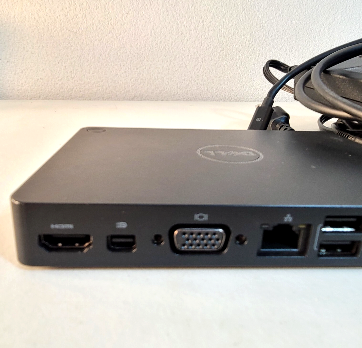 Dell WD15 4K USB-C Docking Station K17A K17A001 5FDDV with Charger - Tested