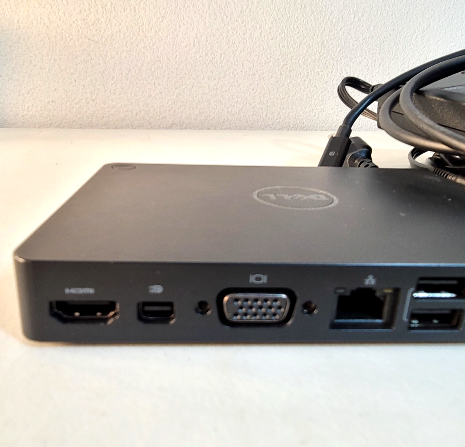 Dell WD15 4K USB-C Docking Station K17A K17A001 5FDDV with Charger - Tested