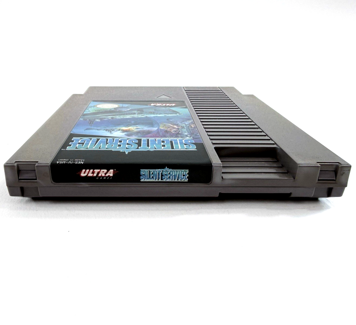 Silent Service (Nintendo Entertainment System, 1989) Game and Manual - Tested