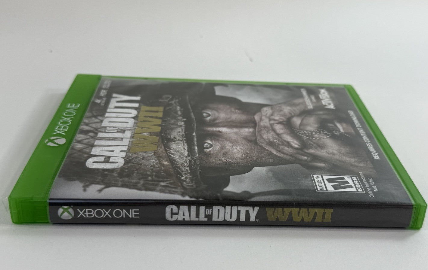 Call of Duty: WWII (Microsoft Xbox One, 2017) Game Case Insert - Tested