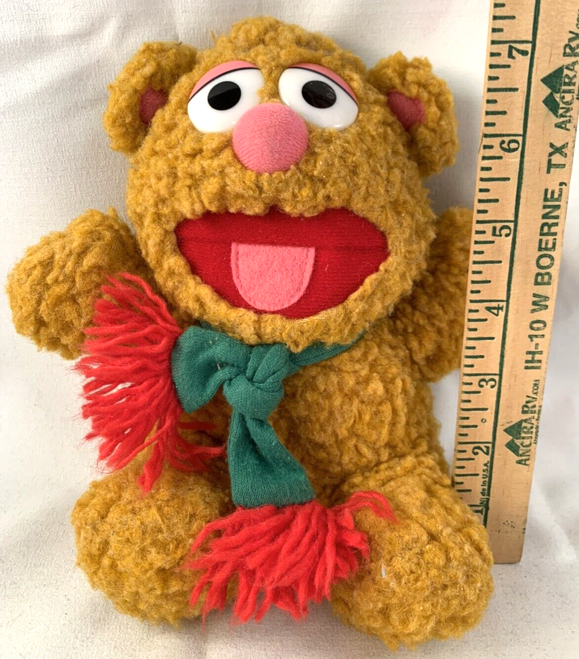 1987 Henson Associates, Inc.  7" Baby Fozzie Bear Plush