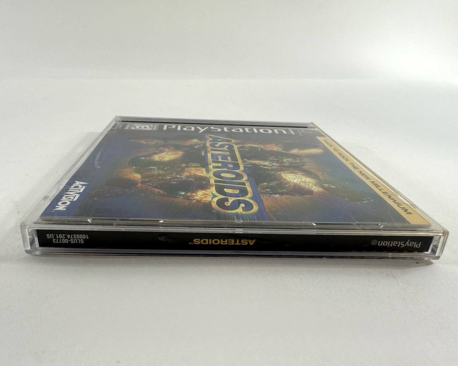 Asteroids (Sony PlayStation 1, 1998) Game Case Manual Registration Card - Tested