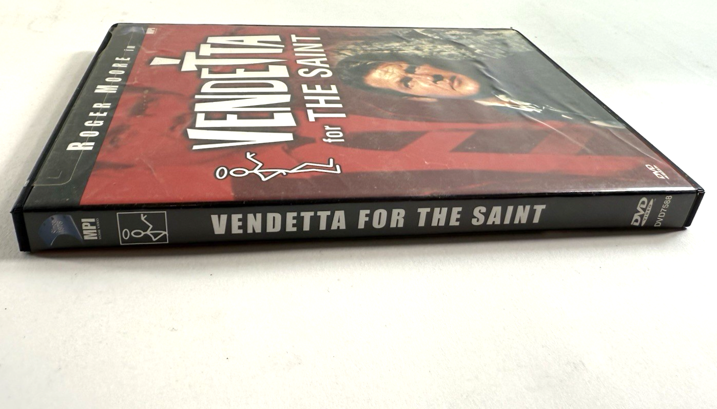 Vendetta for the Saint (DVD, 2004) Roger Moore Film - Tested and Working
