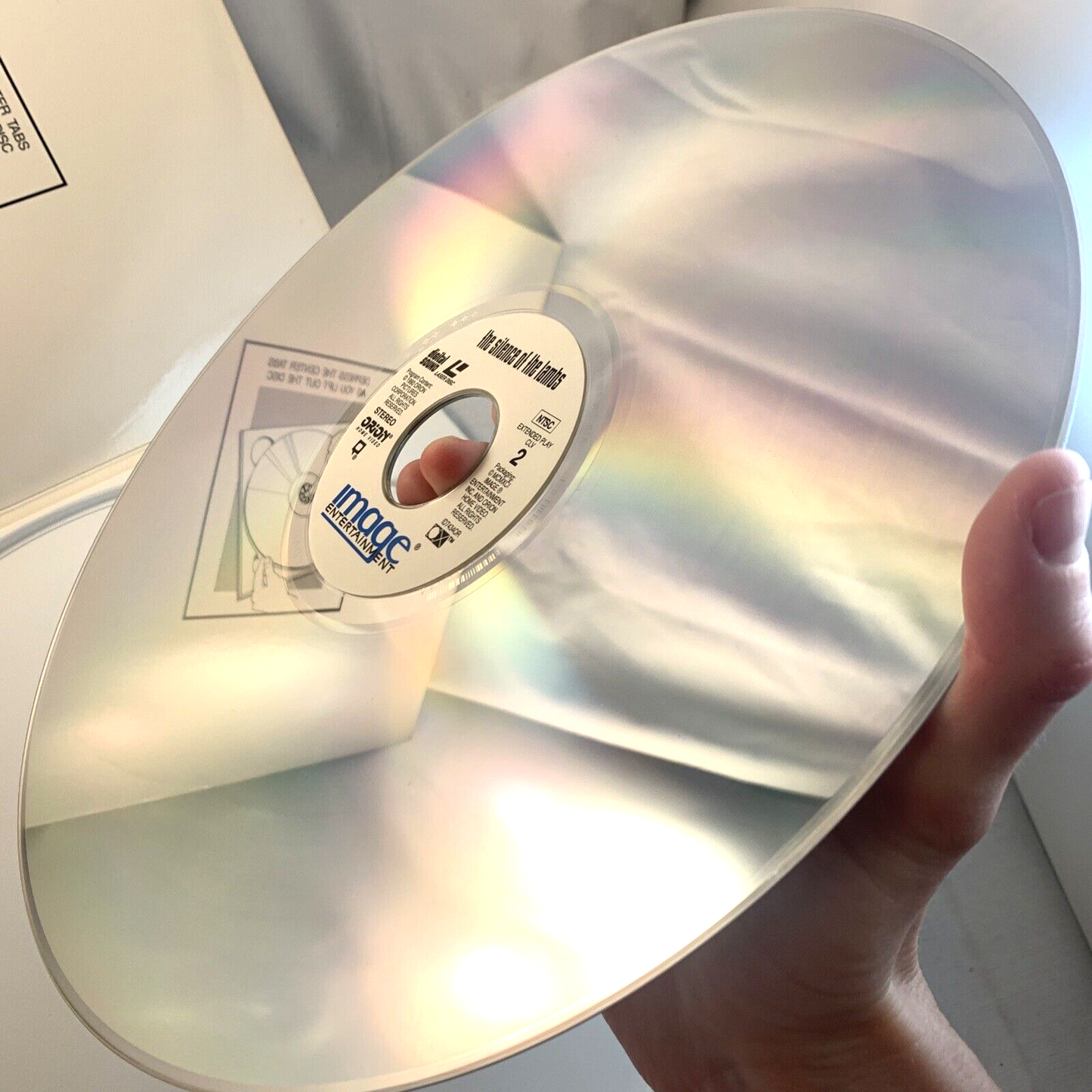 The Silence of the Lambs (Extended Play CLV Laserdisc, 1991) - Tested & Working