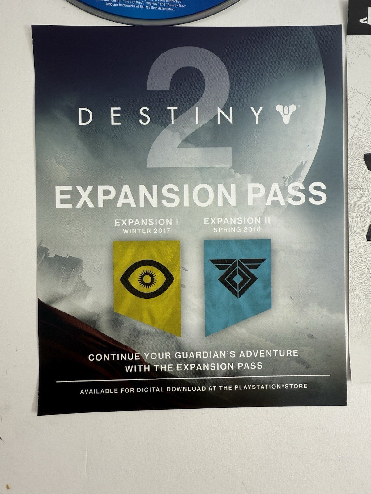 Destiny 2 (Sony PlayStation 4, 2017) Game With Inserts - Tested