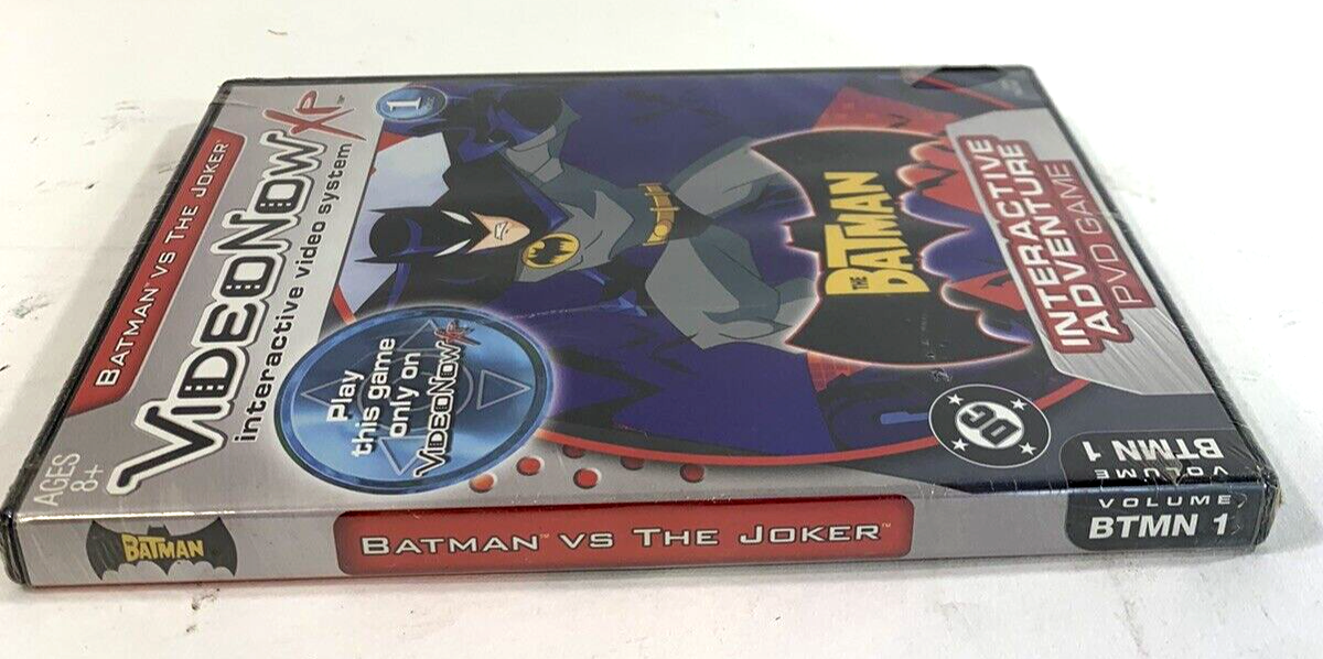 Interactive Adventure: Batman vs. The Joker ( VideoNow XP, 2005) New, Sealed PVD