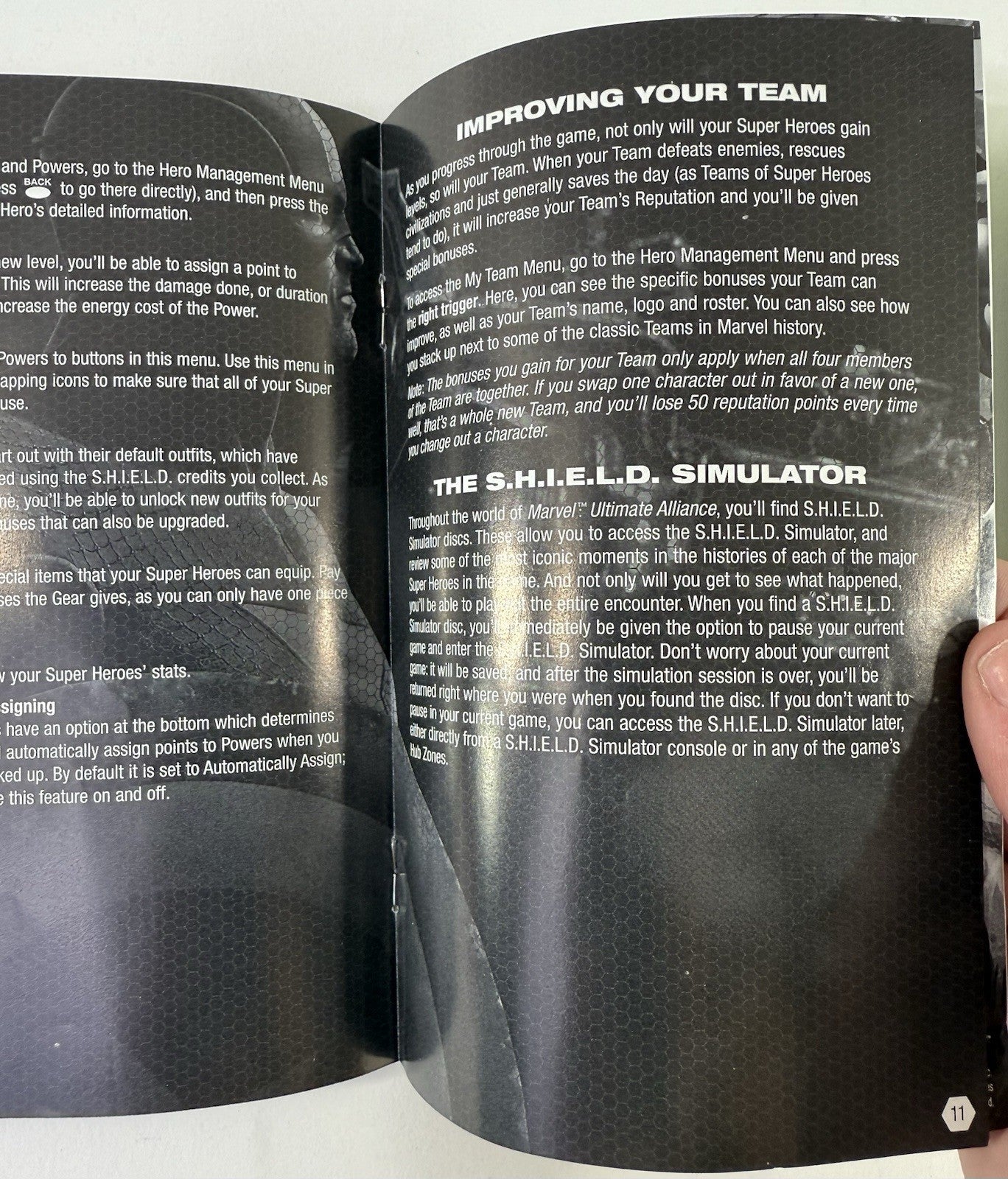 Marvel: Ultimate Alliance (Microsoft Xbox, 2006) Game Case Manual - Tested