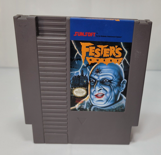 Fester's Quest (Nintendo Entertainment System, 1989) Game Cartridge