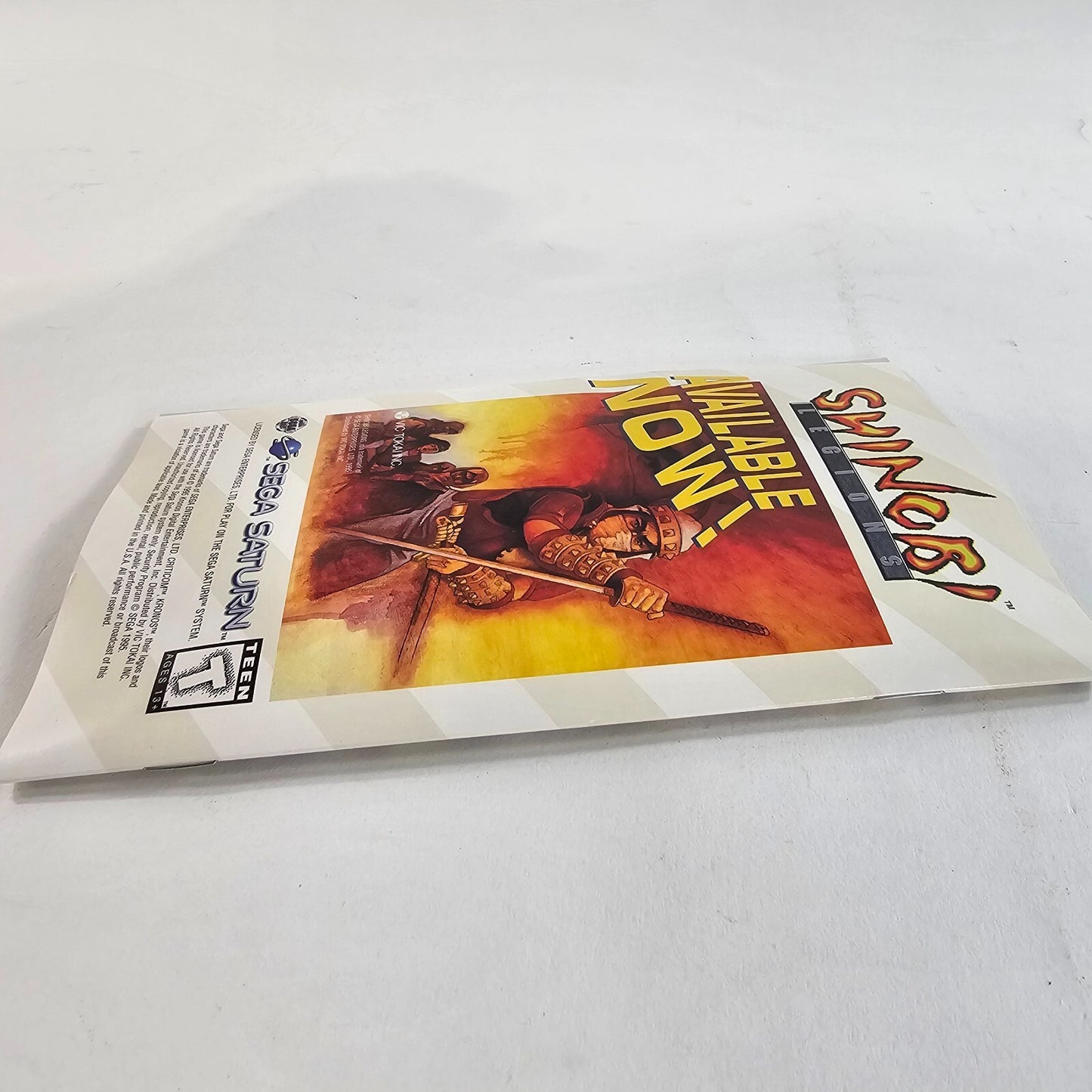 Criticom (Sega Saturn, 1995) Replacement Manual