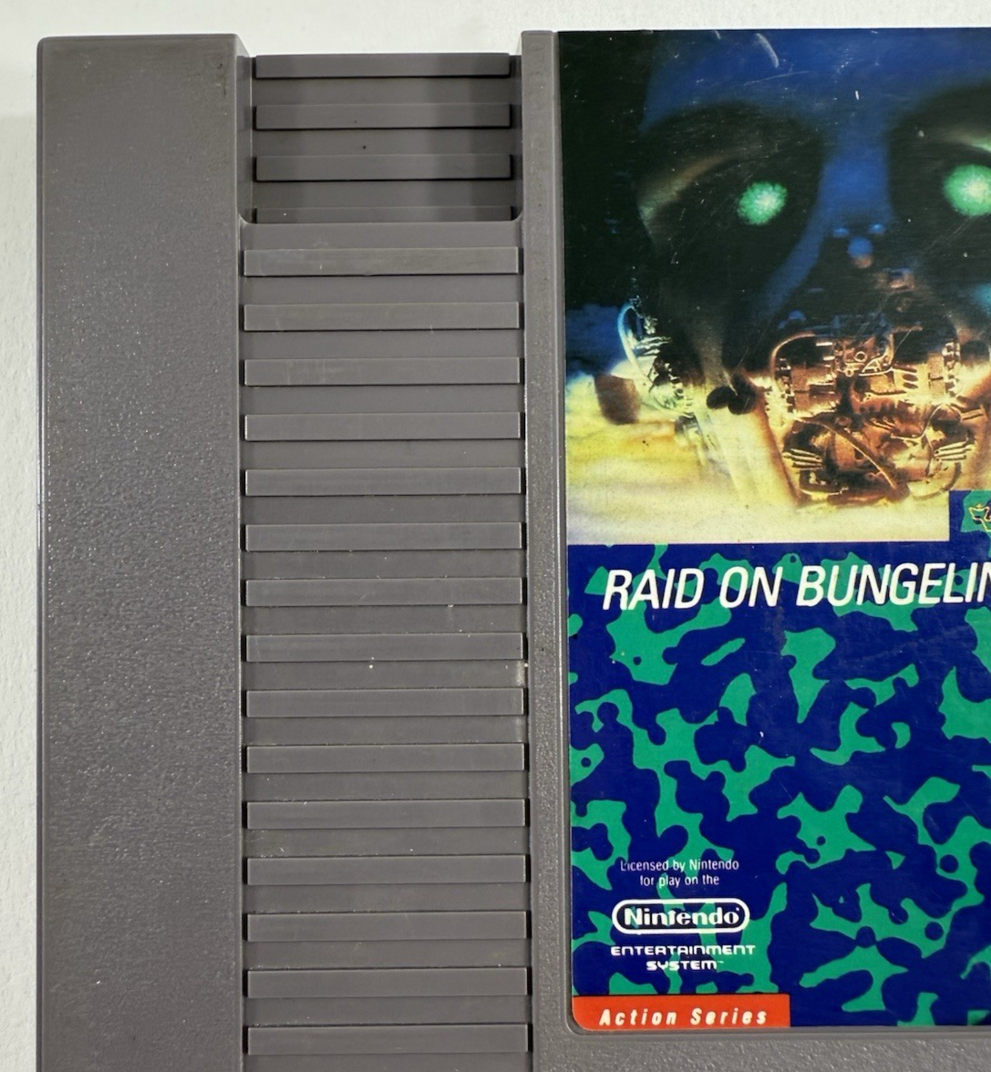 Raid on Bungeling Bay (Nintendo NES, 1987) 5 Screw Game Cartridge - Tested