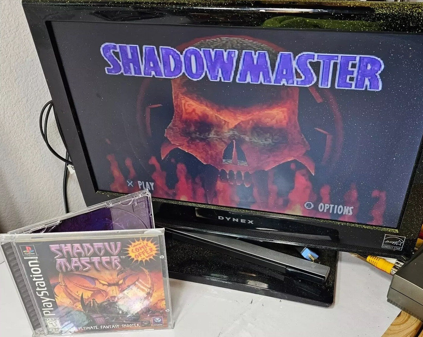 Shadow Master (Sony Playstation 1, 1997) Game Case Manual