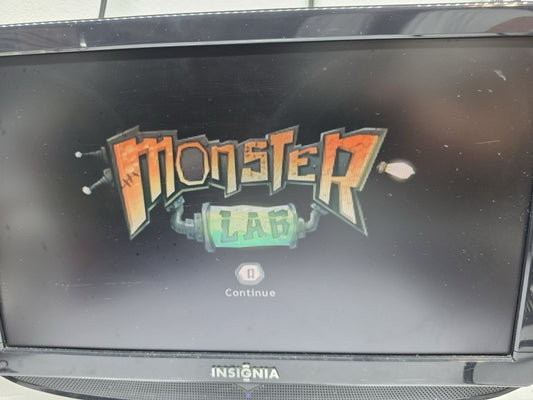 Monster Lab (Nintendo Wii, 2008) Game Case Manual - Tested and Working