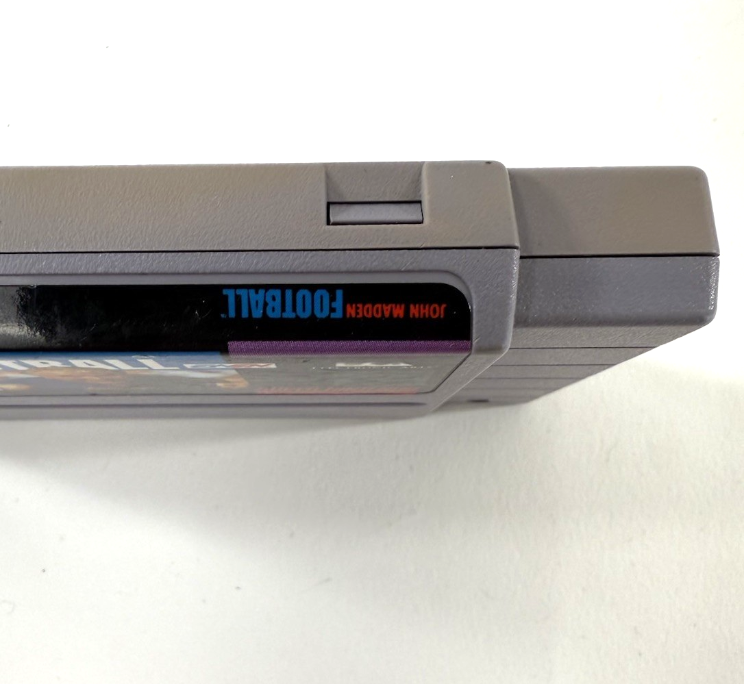 John Madden Football (Super Nintendo, 1991) Game Cartridge - Tested and Working