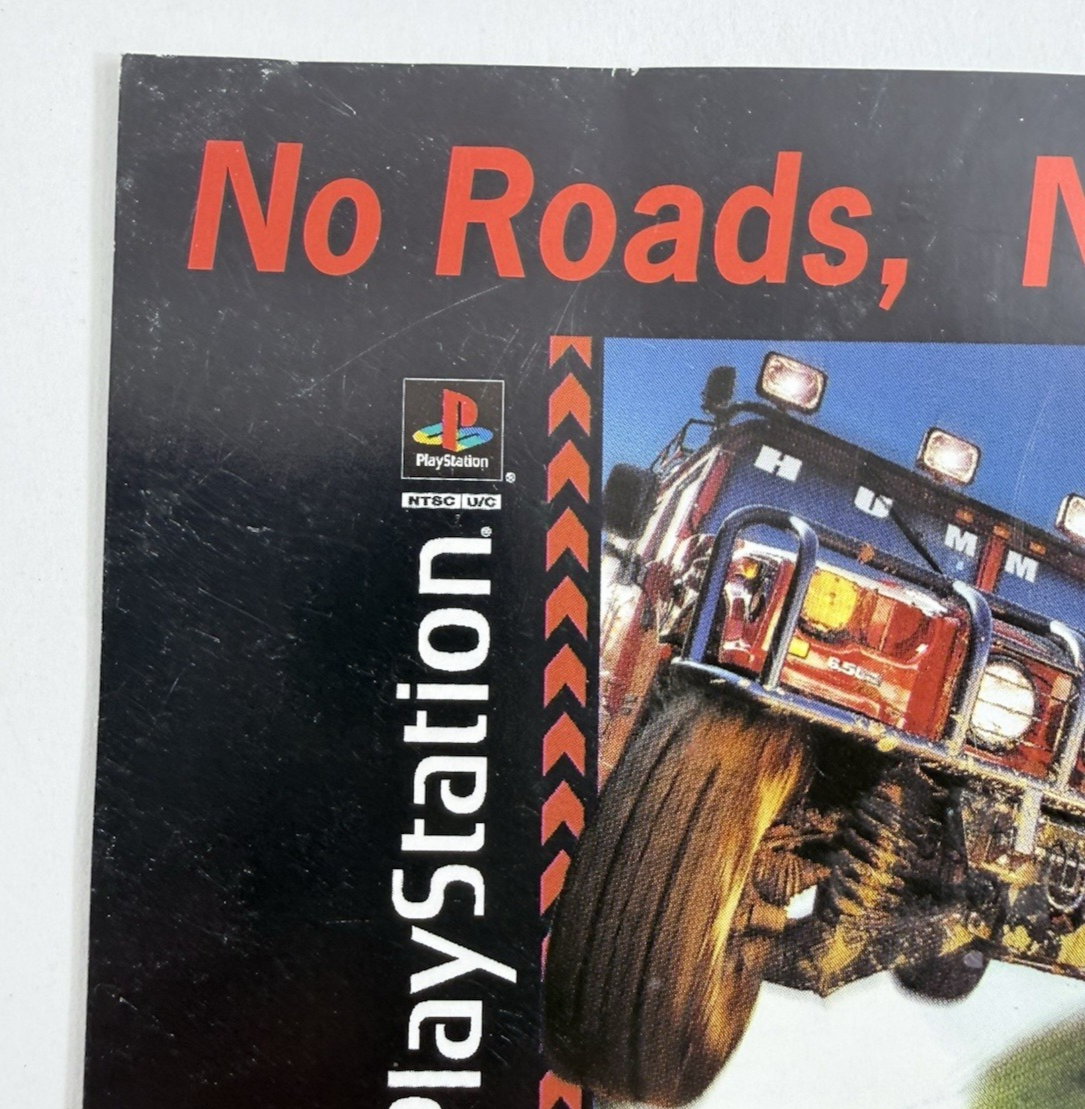 Test Drive 6 (Sony PlayStation 1, 1999) Game and Manual - Tested and Working