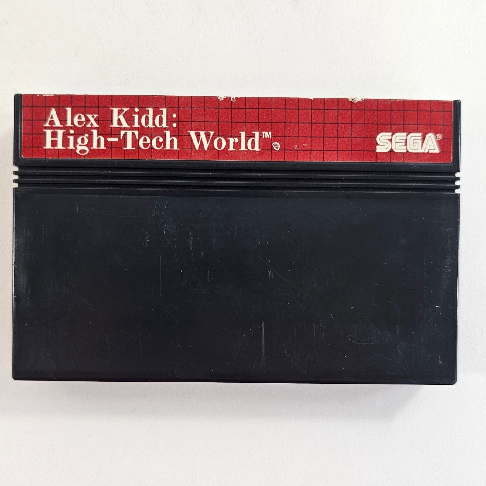 Alex Kidd: High-Tech World (Sega Master System, 1989) Game and Case - Tested
