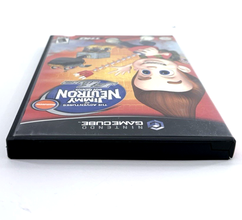 Jimmy Neutron: Boy Genius Jet Fusion GameCube Case, Manual and Insert Only