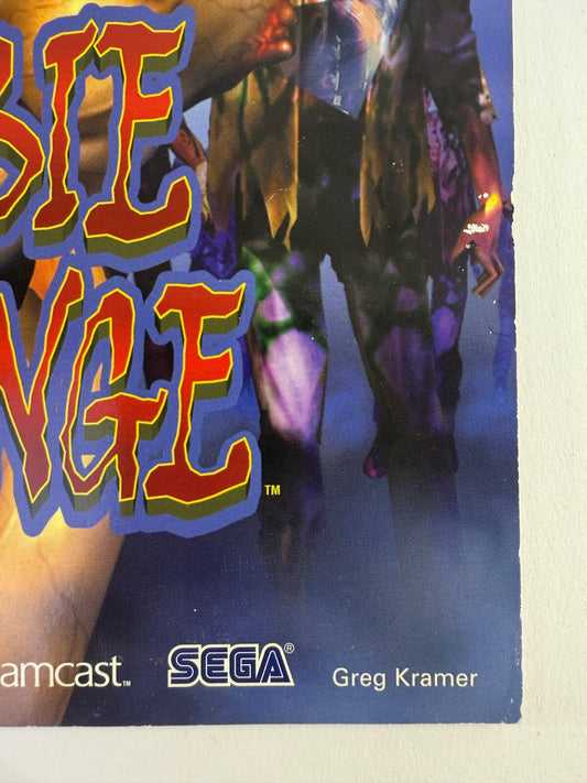 Zombie Revenge Official Strategy Guide (Prima Games, 2000) for Sega Dreamcast