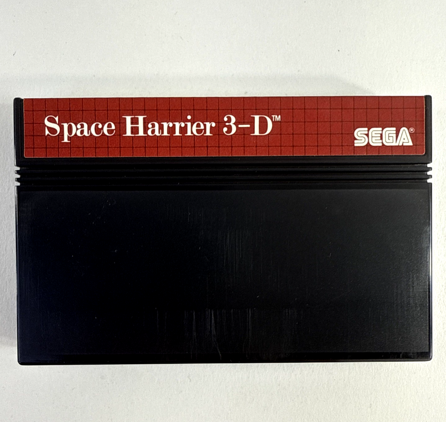 Space Harrier 3-D (Sega Master System, 1988) Game and Case - Tested and Working
