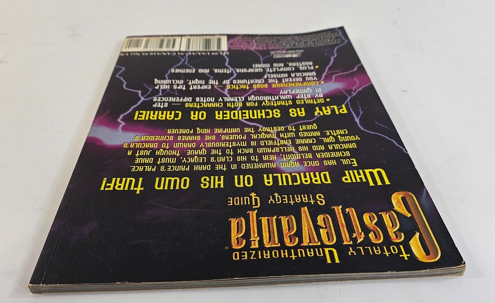 Castlevania Totally Unauthorized Strategy Guide (1999, Trade Paperback)