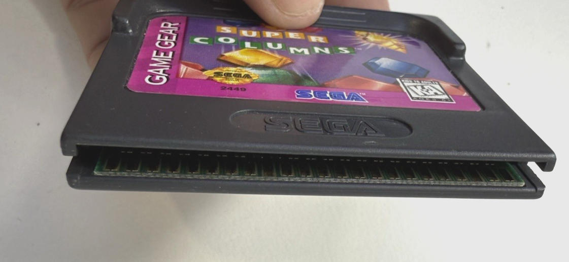 Super Columns (Sega Game Gear, 1995) Game Cartridge - Tested