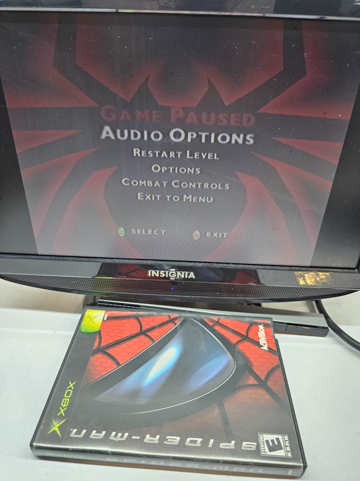 Spider-Man: The Movie (Microsoft Xbox, 2003) Game and Case - Tested and Working