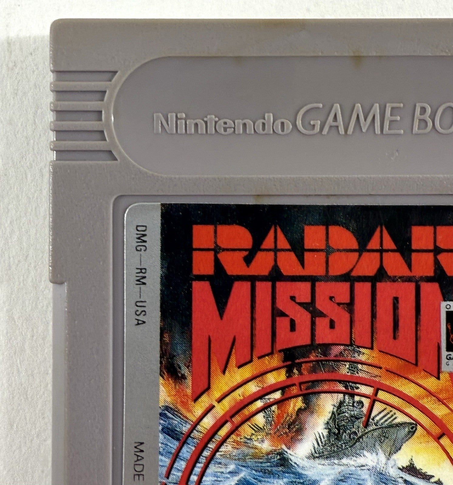 Radar Mission (Nintendo GameBoy, 1990) Game Cartridge - Tested