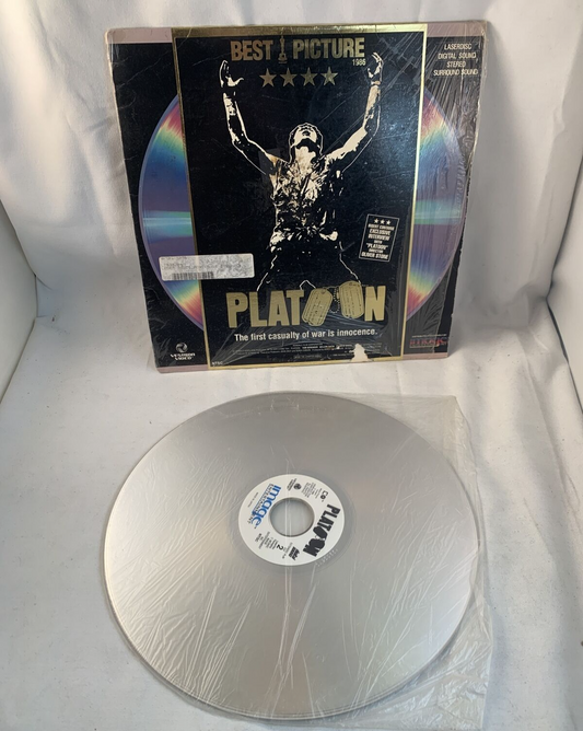 Platoon (Laserdisc CLV Extended Play - Tested and Working