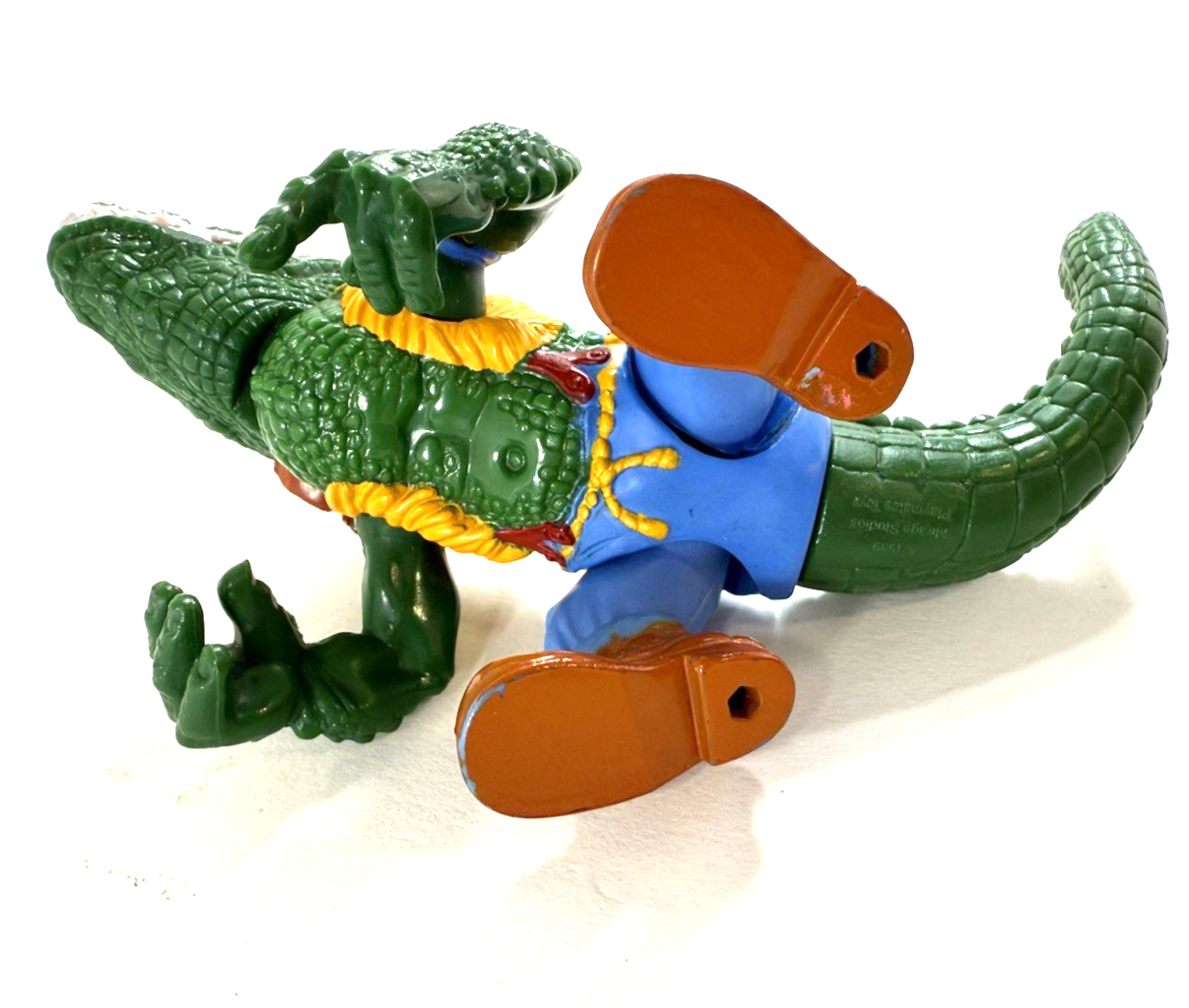Playmates Toys 1989 Teenage Mutant Ninja Turtles 4.5" Leatherhead Action Figure