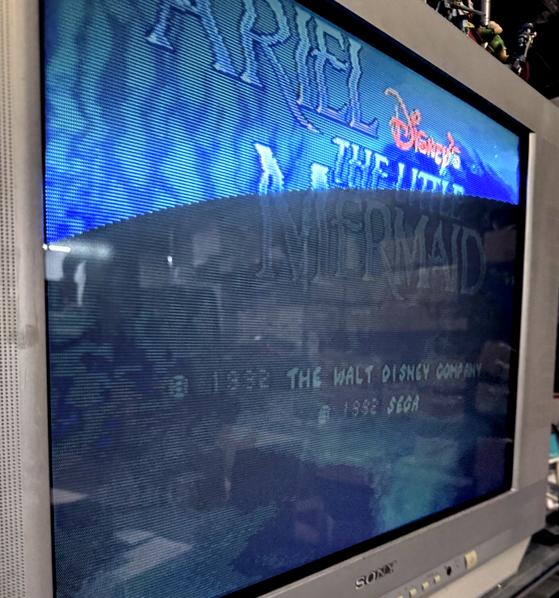 Disney's Ariel The Little Mermaid (Sega Genesis, 1992) Game And Case - Tested