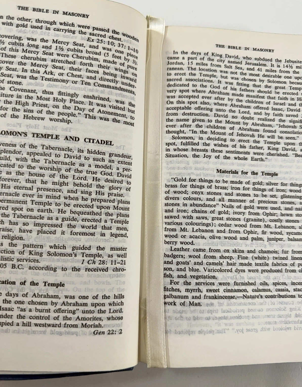 1957 Temple Illustrated Edition Holy Bible Rocky Mountain Lodge 63 A.F. & A.M.
