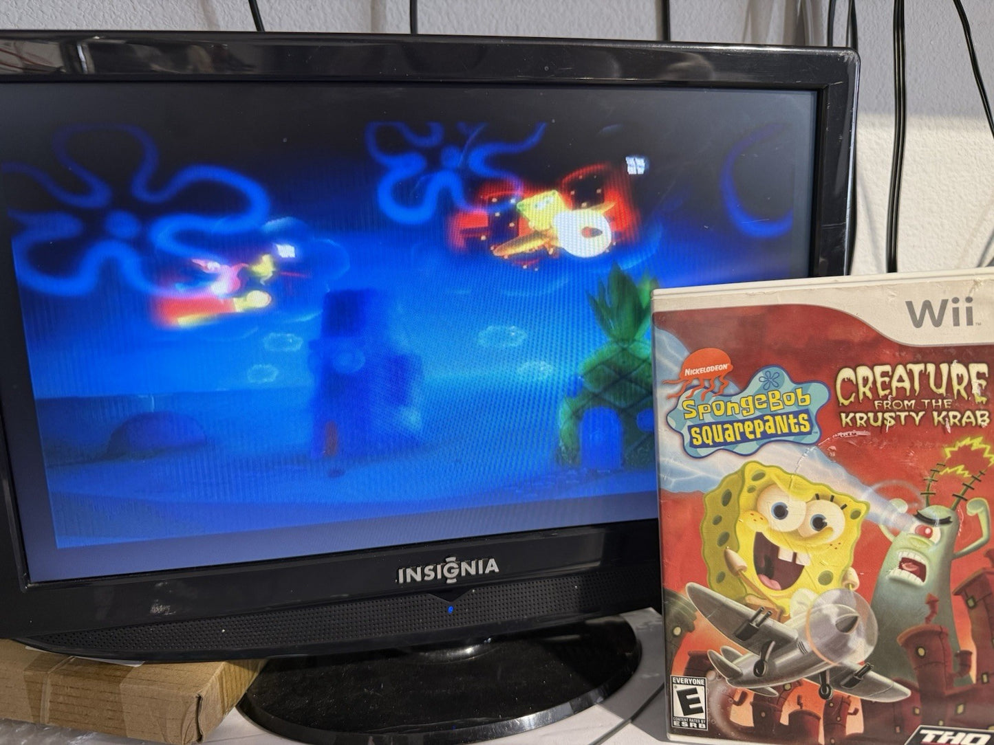 SpongeBob SquarePants: Creature from the Krusty Krab (Nintendo Wii, 2006) Tested