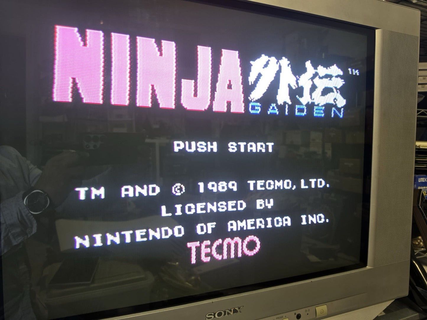 Ninja Gaiden (Nintendo Entertainment System, 1989) Game Cartridge - Tested