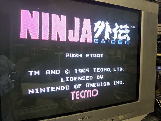 Ninja Gaiden (Nintendo Entertainment System, 1989) Game Cartridge - Tested
