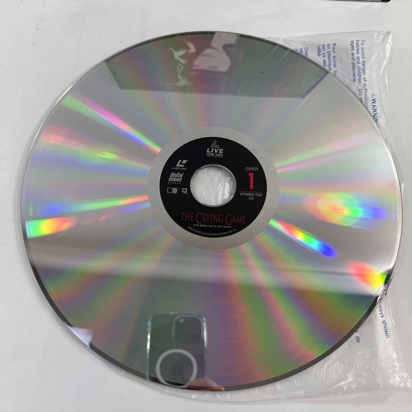 The Crying Game (Laserdisc Bundle) The Pelican Brief, Bad Company - Tested