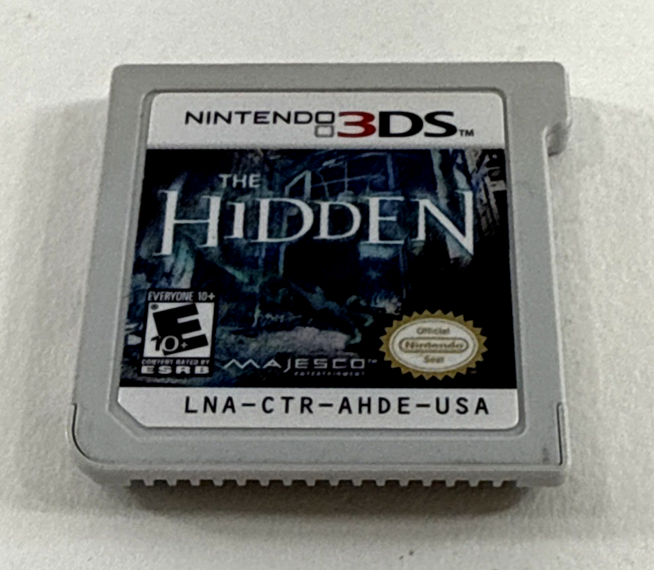 The Hidden (Nintendo 3DS, 2011) Game Cartridge - Tested and Working
