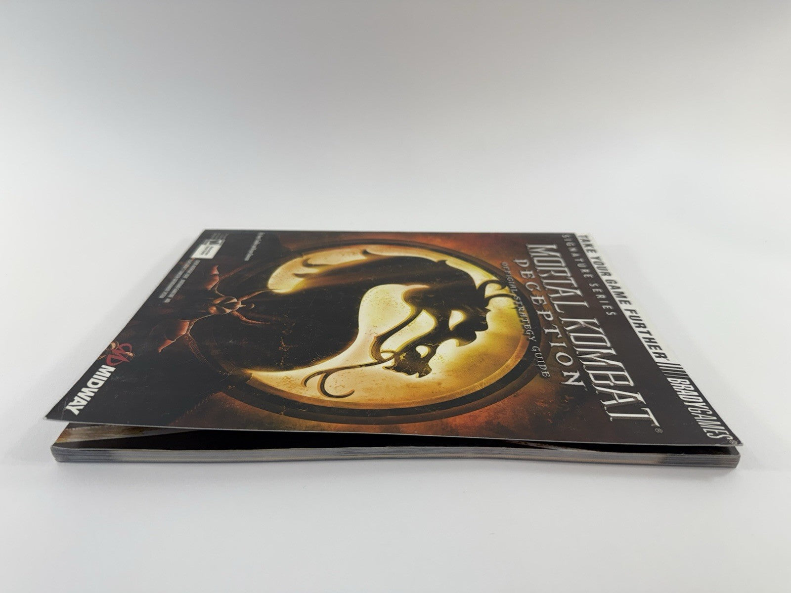 Mortal Kombat Deception Strategy Guide (Paperback, 2004) with Poster Brady Games