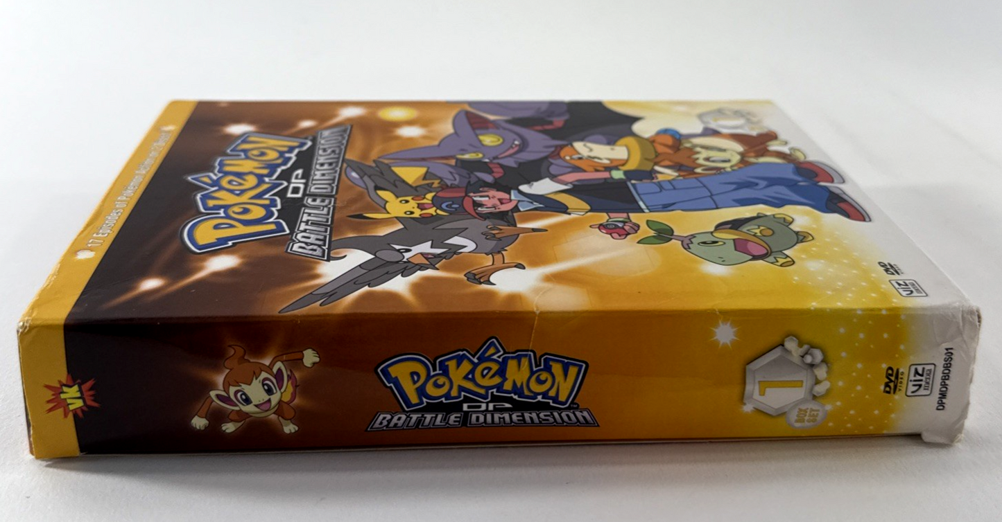 Pokemon: Diamond & Pearl Battle Dimension Box Set 1 (DVD Box Set) Tested