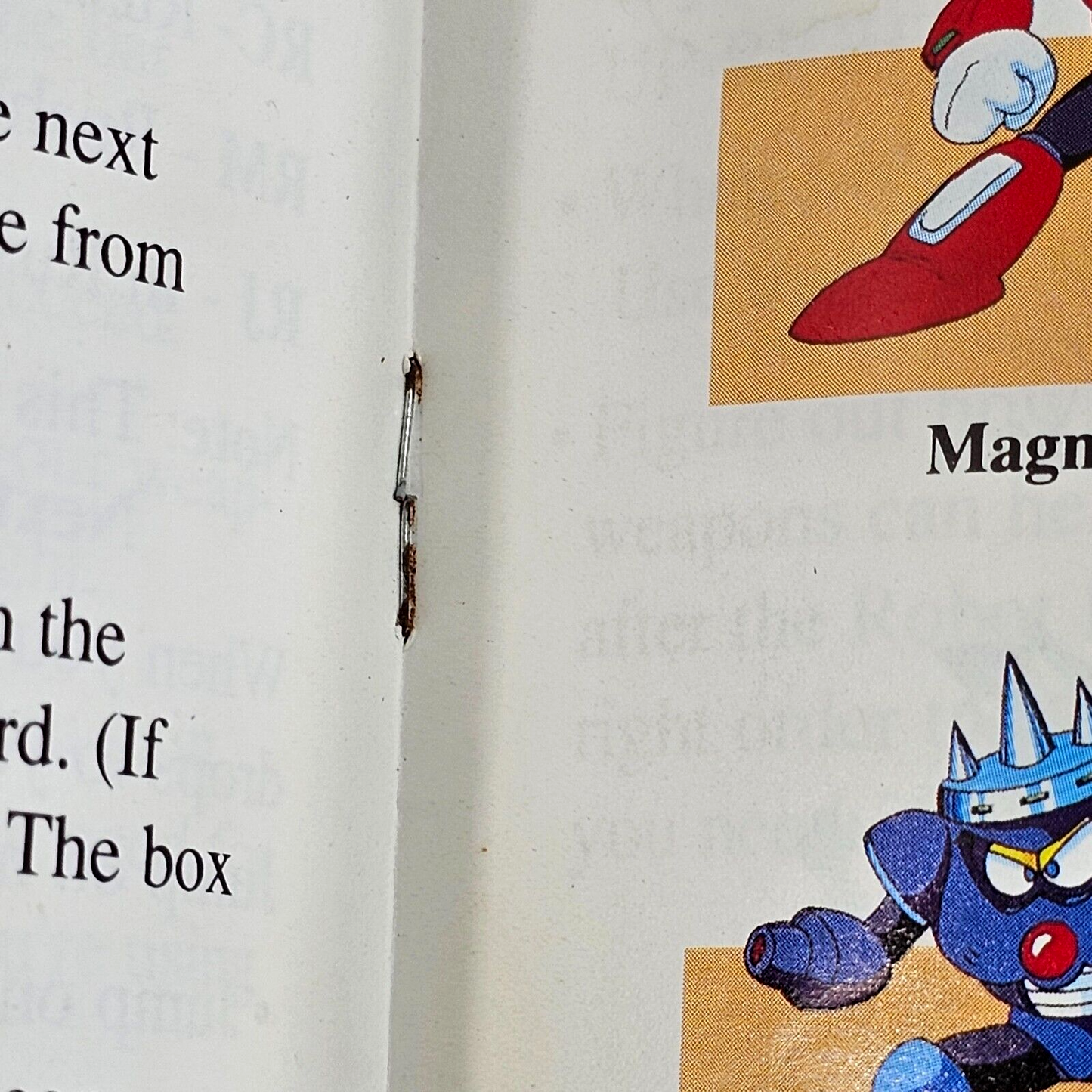 Mega Man 3 (Nintendo Entertainment System, 1990) Instructional Manual NES-XU-USA