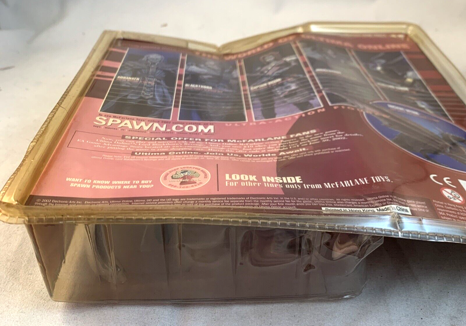 McFarlane Toys 2002 Ultima Online Captain Dasha Action Figure - New, Damaged Box