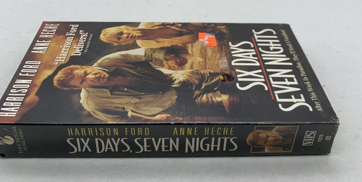Six Days, Seven Nights (VHS, 2002) New, Factory Sealed