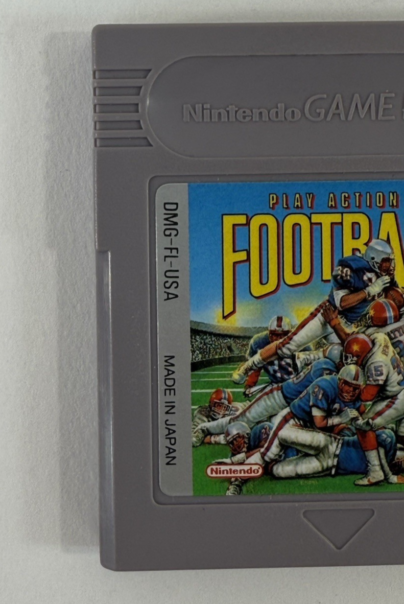 Play Action Football (Nintendo Gameboy, 1990) Game Cartridge - Tested & Working