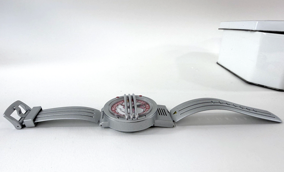 Saban 1994 Mighty Morphin' Power Rangers Pink Ranger Watch -For Parts or Display