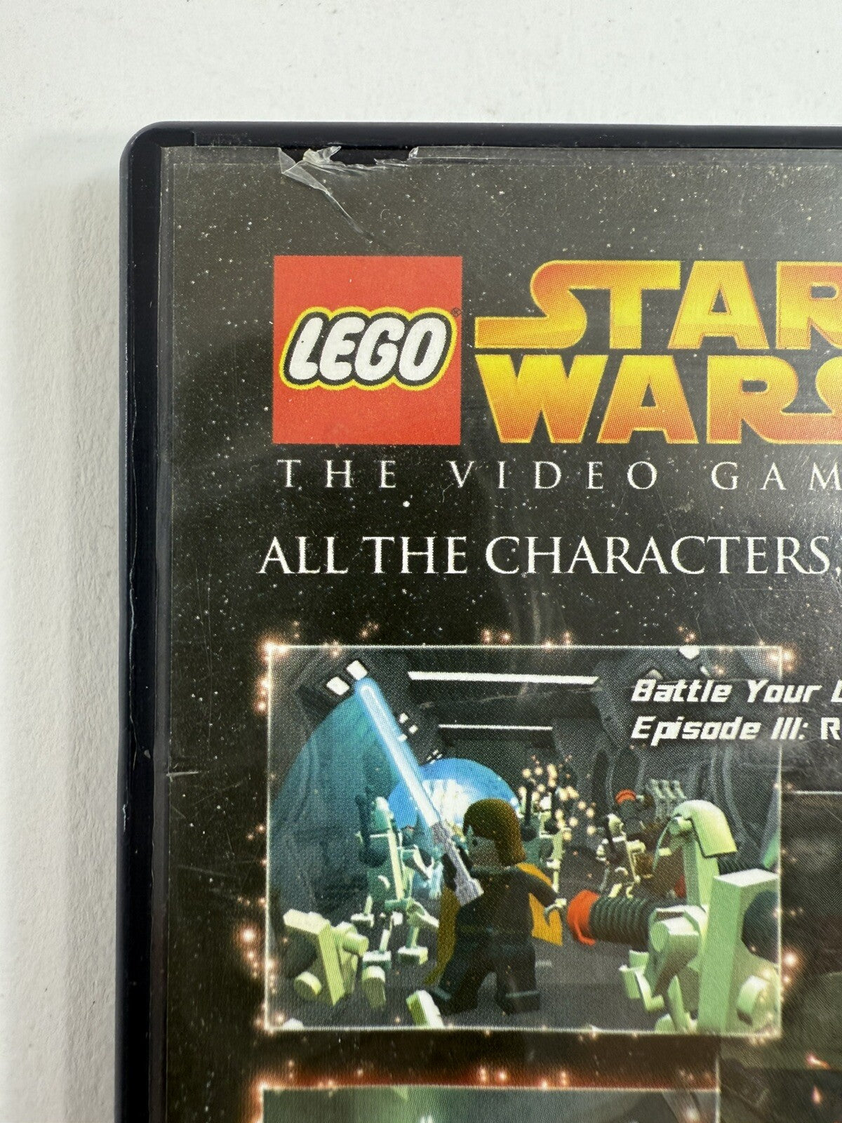 LEGO Star Wars: The Video Game (PlayStation 2, 2005) Game Case Manual - Tested