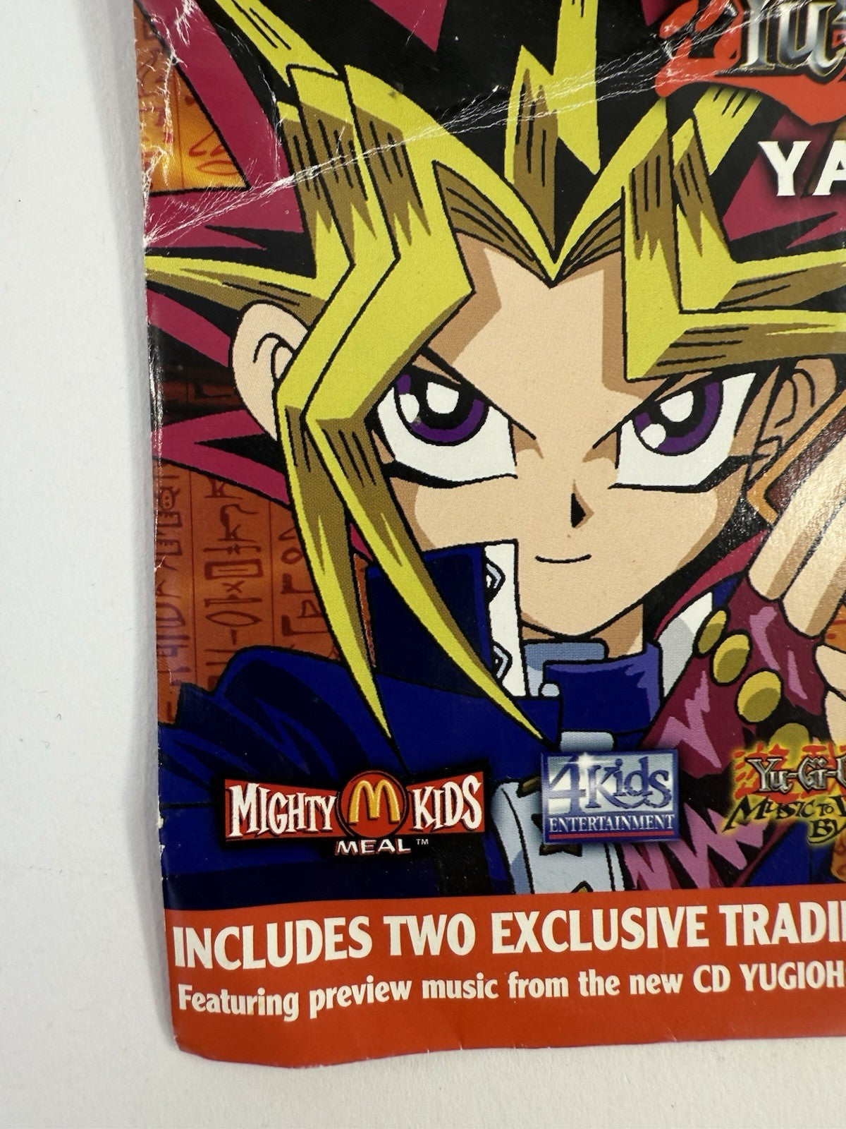 Yu-Gi-Oh! McDonald's Mighty Kids Meal Yami Yugi Music To Duel By CD (No Cards)