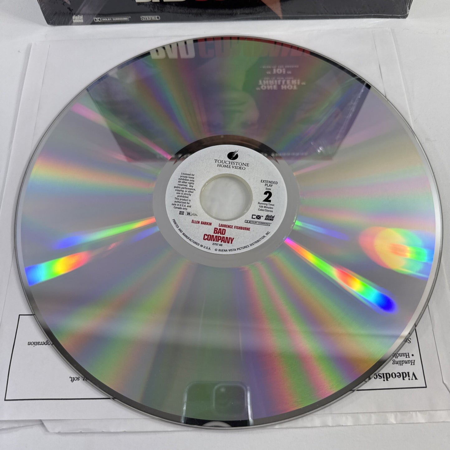 The Crying Game (Laserdisc Bundle) The Pelican Brief, Bad Company - Tested