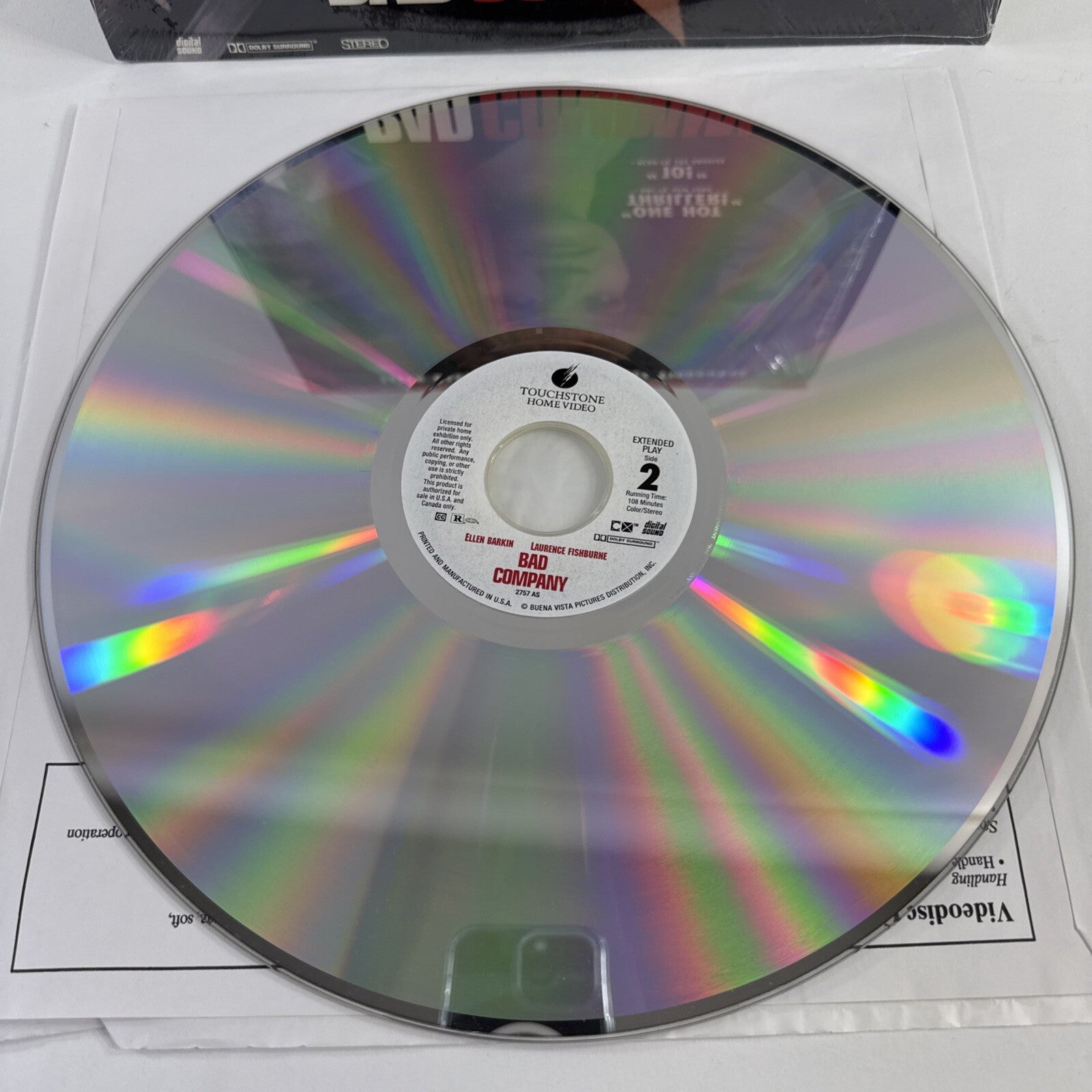 The Crying Game (Laserdisc Bundle) The Pelican Brief, Bad Company - Tested