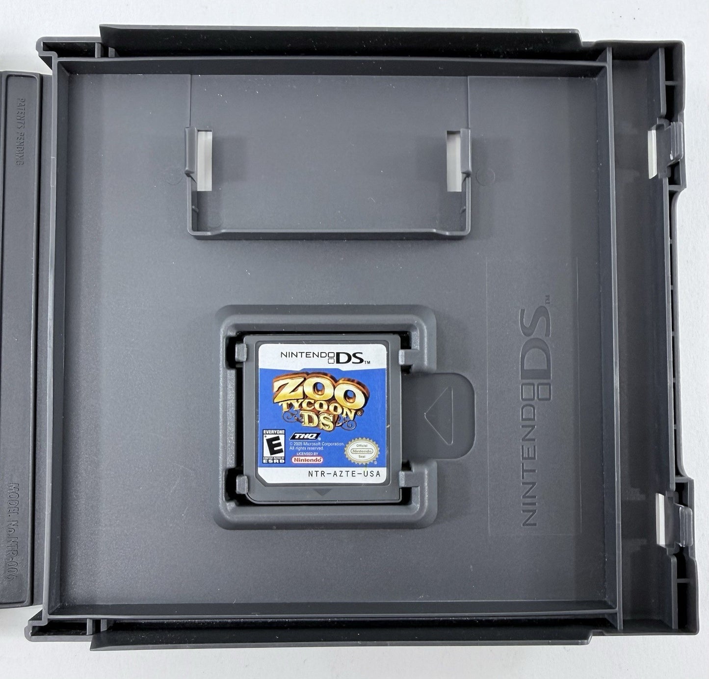 Zoo Tycoon DS (Nintendo DS, 2005) Game Case Manual - Tested and Working