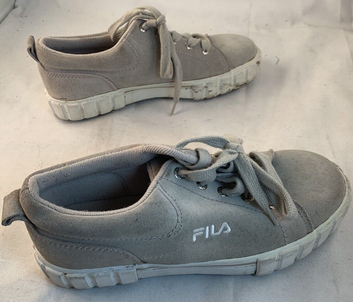 Fila Sandblast Sneakers Hush Violet Platform Size 8.5 Chunky Thick Tread